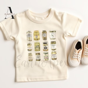 Pickle Shirt Kids Pickle Jar Shirt Pickle Lover Toddler Jars Pickles T shirts Toddler Soft Cotton Tee