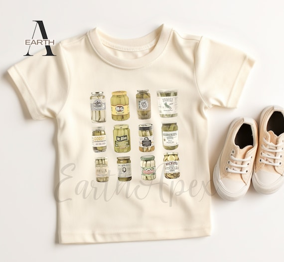 Pickle Jar Shirt: Kids' Soft Cotton Toddler Tee