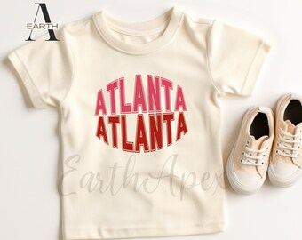 Atlanta Toddler Shirt Kids Soft Cotton Tee