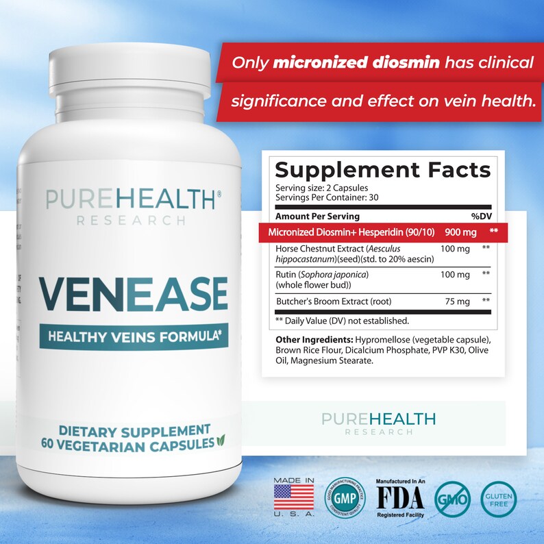 Venease Vein Support Supplements, Restless Legs Formula Blood