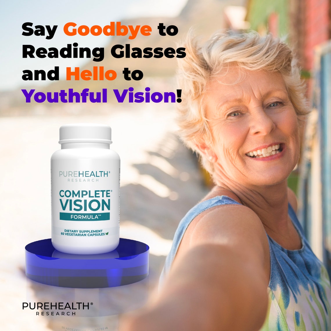 Complete Vision Eye Support Supplements With Lutein & Zeaxanthin, Eye