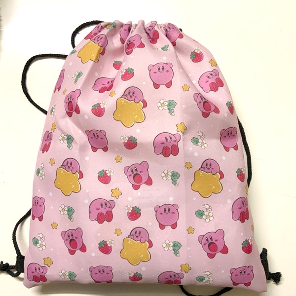 Sac à dos "fan art kirby" llustration kawaii manga Japon