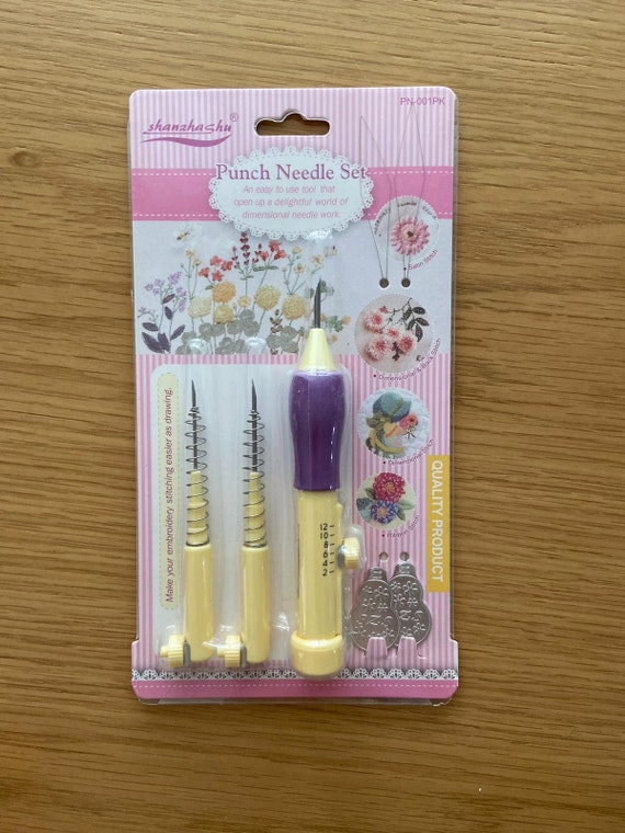 Punch Needle Set, Punch Needle, Embroidery Needle, Punch Needles, Punch  Accessories, Punch Tools , 3 size adjustable Mina Carin ,poking pen