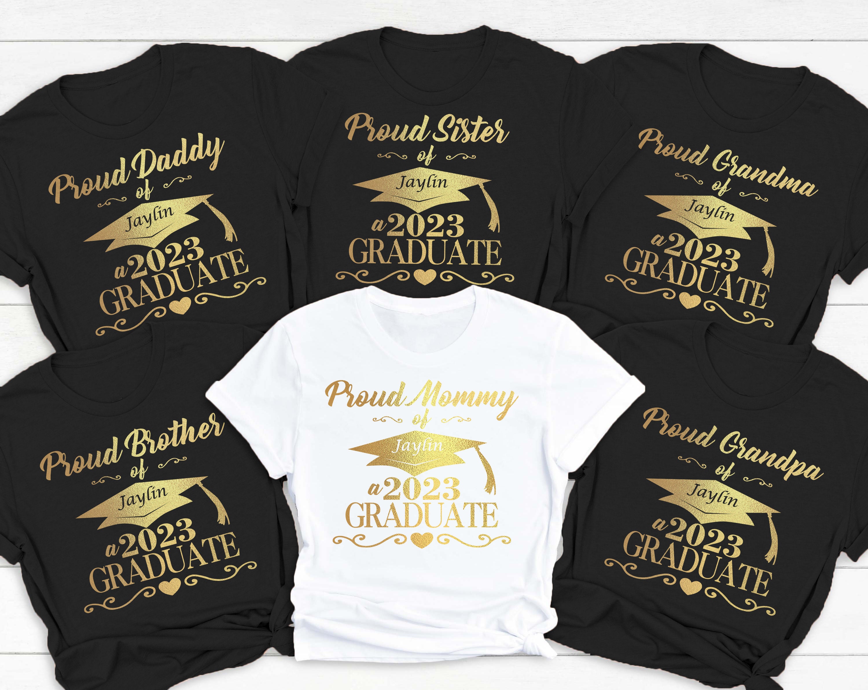 4. Showcasing Your Passion: Incorporating Graduation Themes into Your Personalized Fishing T-Shirt