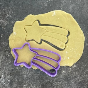 Set de 5 emporte pièces étoile gateau cookies patisserie forme plastique  pas cher 