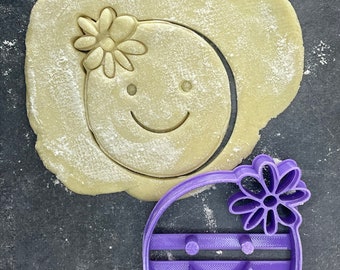 Emporte pièce SMILEY FORME Forme pour la réalisaton de biscuit sablé patisserie pate à sucre  Décoration gateau Fait maison ELACE