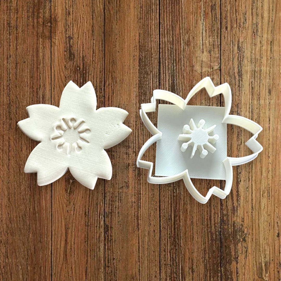 Sakura Flower Cookie Cutter for Making Shortbread Cookies, Pastry ...