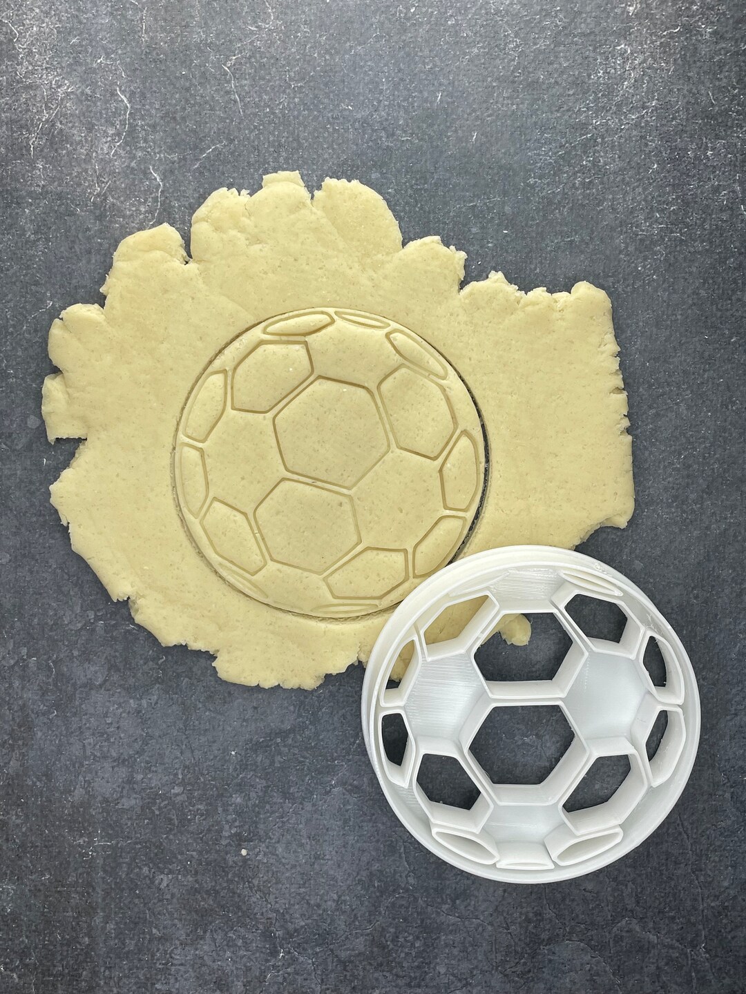 Qatar FOOTBALL BALL Cookie Cutter for Making Shortbread Biscuits Sugar