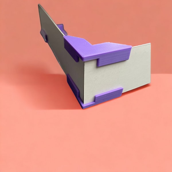 Assembly corners for cardboard set of 4, scrapbooking creative hobbies, DIY