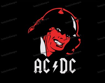 Acdc Back in Black Png - Etsy