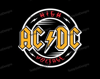 Acdc Back in Black Png - Etsy