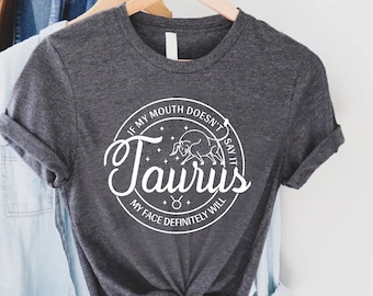 Taurus Birthday Shirt,Taurus T-Shirt,Taurus Birthday Gift for Her,Astrology Shirt,Gift for Taurus,Taurus Horoscope T-shirt,Taurus Sign Shirt