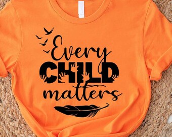 Every Child Matters Shirt,Indigenous Awareness Tee,Social Justice Shirt,Support Native Culture,Indigenous Rights T-shirt,Social Equality Tee