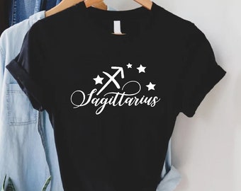 Sagittarius T-shirt, Sagittarius Zodiac Sign Shirt, Sagittarius T-shirt For Sagittarius Women, Astrology Shirt, Sagittarius Horoscope Tee