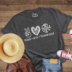 Technology Teacher Shirt, Gift for Women Teacher, STEM Teacher Gift, Technology Lover Shirt, Specials Teacher Shirt, Computer Teacher Shirt