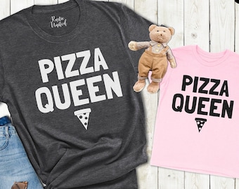 Pizza Lover Shirt, Funny Pizza Shirt, Pizza Gift for Women, Foodie Shirt, Pizza Fan Shirt, Pizza Slice Shirt, Mom and Daughter, Gift for Her