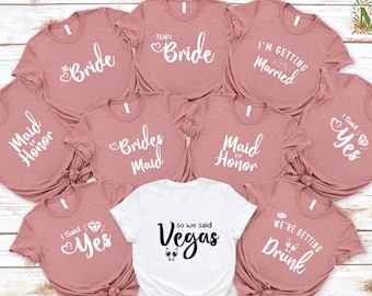Funny Bachelorette Shirts,Bridesmaid Tees,Bachelorette Party Gifts,Bridesmaid Proposal,Bridesmaid and Bride Shirt,Matching Wedding Party Tee