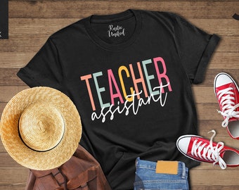 SPED Teacher Assistant Shirt, Paraprofessional Shirt, Teacher Aide Shirt, Teacher Assistant Gift,Paraeducator Outfit, Para Tee, Teacher Gift