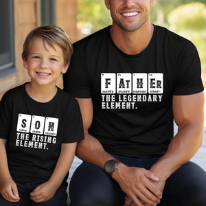 Father and Son Matching Shirts, Fathers Day Gift for Dad, Daddy and Baby Tshirts, Fathers Day Shirt Dad and Son, Gift for Husband, Dad to Be