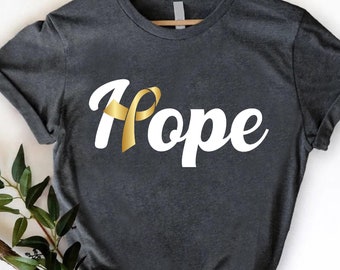 Childhood Cancer T-Shirt, Cancer Support Crewneck, Childhood Cancer Hope Tshirt, Kids Cancer Survivor Gift, Pediatric Cancer Awareness Shirt