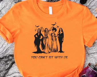 Witchy Halloween Shirt, Spooky Sisterhood Tee, Three Witches Graphic, Funny Halloween Outfit