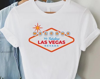 Las Vegas T-Shirt, Welcome To Fabulous Las Vegas Shirt, Nevada Shirt, Las Vegas Gift, Vintage Las Vegas Lover Tee, Girls Vegas Trip Shirt