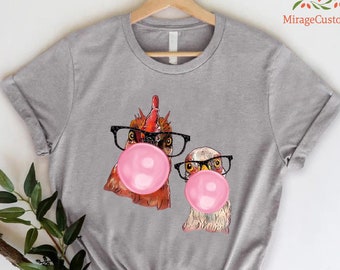Chicken Mom T-Shirt,Farm Shirt for Mom,Mothers Day Gift for Chicken Lover Mama