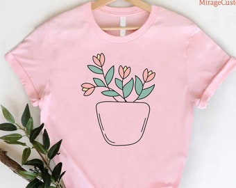 Plant Shirt, Plant Gift, Plant Lover Tshirt, Flower T shirt, Plant Lover Gift, Plant Mama Shirt, Gift For Planter, Gardener Gift Shirt