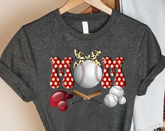 Baseball Mom T-shirt, Baseball Gifts, Baseball Shirt for Mom, Gifts For Mom, Sports Mom Shirt, Mother Day Gift, Game Day Mom Tshirt,Mama Tee