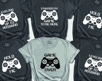 Gamer Groom Team Shirt, Funny Bachelor Party Tees, Bachelor Party Gift, Funny Gamer Shirt For Wedding Party, Funny Groom Crew Tee,Grooms Tee
