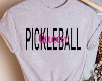 Pickleball Shirt Women,Pickleball Queen Tee,Pickleball Gift for Women,Pickleball Player Shirt,Pickleball Games Day Tee,Pickleball Coach Gift