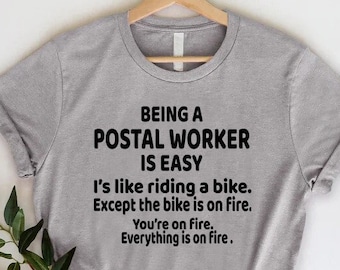 Postal Worker Shirt, Mail Man Shirt, Funny Postal Worker, Mail Woman Shirt, Postal Worker Gift, Mail Carrier Tee, Postal Service T-shirt