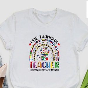 Hispanic Heritage Month Shirt, Spanish Teacher Gift, Mexican Teacher Shirt, Hispanic Teacher Shirt, Latina Power Shirt Gift, Teacher Gifts