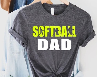 Softball Dad Shirt, Softball Daddy Tshirt, Father's Day Gift For Dad, Softball Fan Shirt, Softball Dad Gift, Sport Dad Shirt, Game Day Shirt