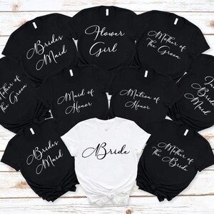 Bachelorette Shirts, Bachelorette Party Family Shirt, Maid of Honor, Bridal Party Shirts, Wedding Party Matching Tee, Custom Wedding Party