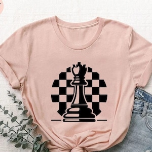 Chess Queen T-shirt, Chess Day Gift, Board Game Lover Shirt, Chess Lover Shirt, Gift for Chess Player, Cool Chess Queen Shirt for Chess Day