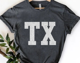 Trend Texas Shirt, Texas Home T-shirt, Women's Texas Shirt, Texas Lover Shirt, Cool Gift for Texas Girl, Texas State Tee, Texas Design Shirt