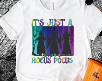 It's Just a Little Hocus Pocus T-shirt, Funny Halloween Shirt, Witchy Fall Tee Gift