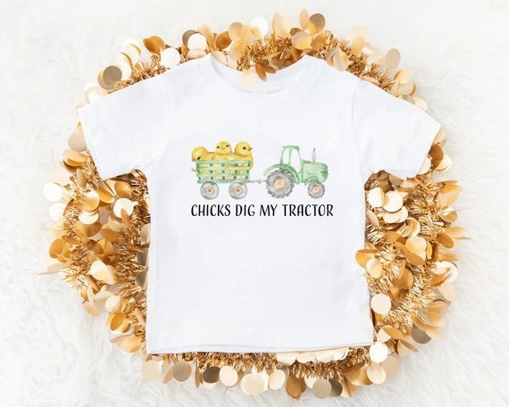 Kids Chicks Dig Me Toddler Shirt Funny Easter Gift For Boys Baby Kids Chicks Dig Me Toddler Shirt Funny Easter Gift For Boys Baby