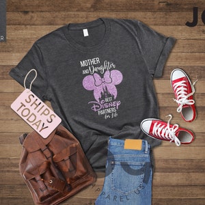 Disney Shirt Women, Mother Daughter Matching Shirt, Best Disney Trip Partners Shirt, Mother's Day Gift, Mama and Me Shirt, Disney Matching imagen 6