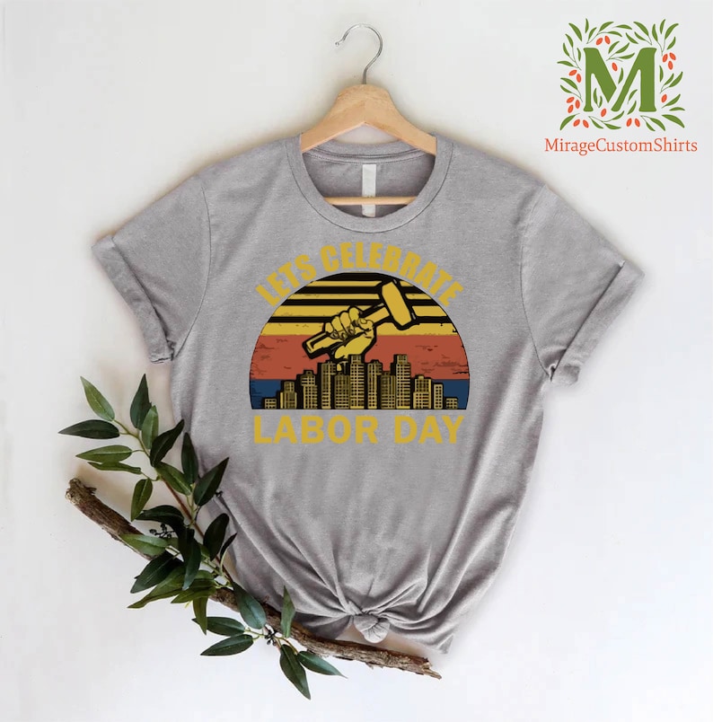 a t - shirt that says, it's glorious labor day