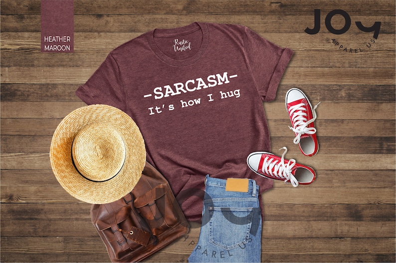 Sarcasm Shirt, Sarcastic Slogan, Sarcastic Women Tee, Smartass Shirt, Funny Shirt for Women, Sassy Shirt, It's How I Hug, Sarcasm Women Tee image 3