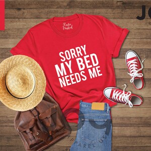 Funny Lazy Shirt, Sleeping Shirt, Lazy Day Shirt, Gift for Introvert, Sarcastic Shirt, Weekend Shirt for Mom, Stay Home T-shirt,Pajama Shirt image 7