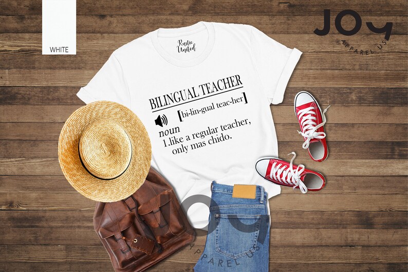 Bilingual Teacher, Definition Shirt, Maestra Shirt, Dual Language Teacher, Spanish Teacher Gift, Spanish Language Day Shirt, Mexican Teacher image 5
