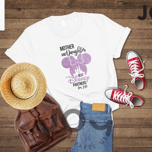 Disney Shirt Women, Mother Daughter Matching Shirt, Best Disney Trip Partners Shirt, Mother's Day Gift, Mama and Me Shirt, Disney Matching imagen 2