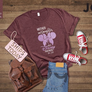 Disney Shirt Women, Mother Daughter Matching Shirt, Best Disney Trip Partners Shirt, Mother's Day Gift, Mama and Me Shirt, Disney Matching imagen 8