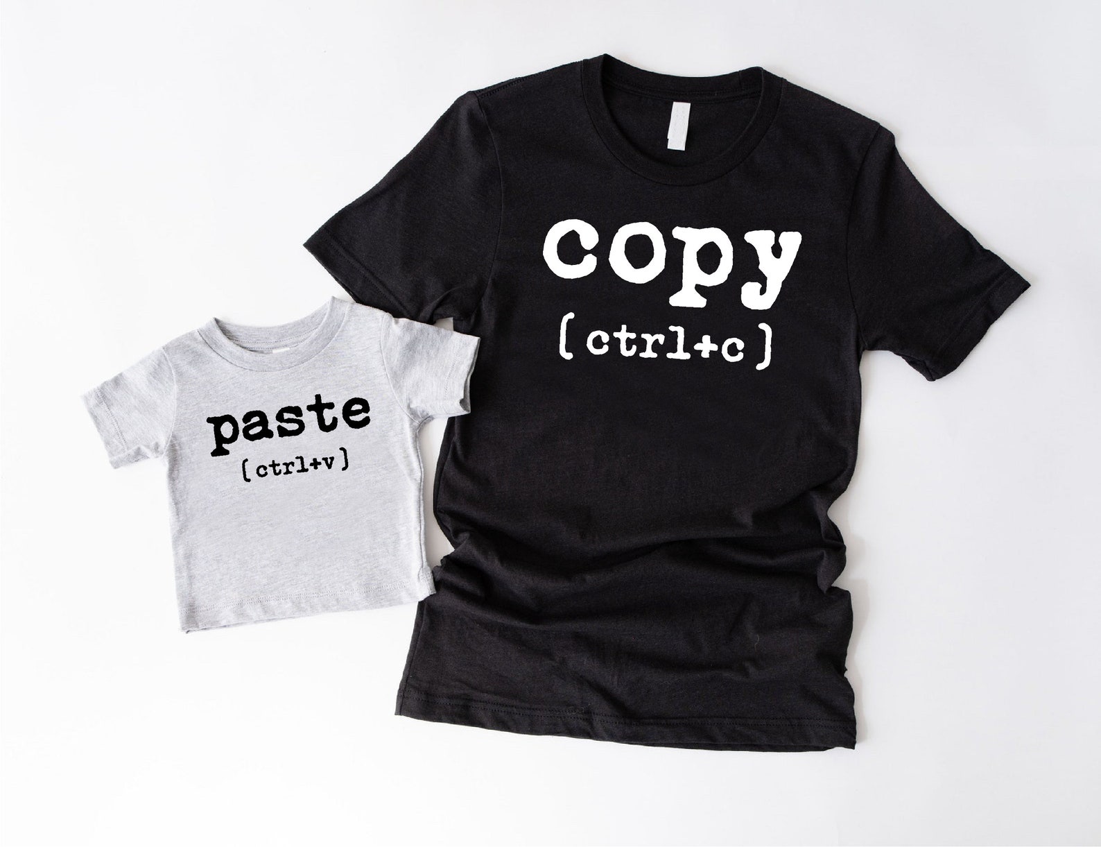 Copy Paste T Shirt,father and Baby Matching Shirts,mom and Baby Tees ...