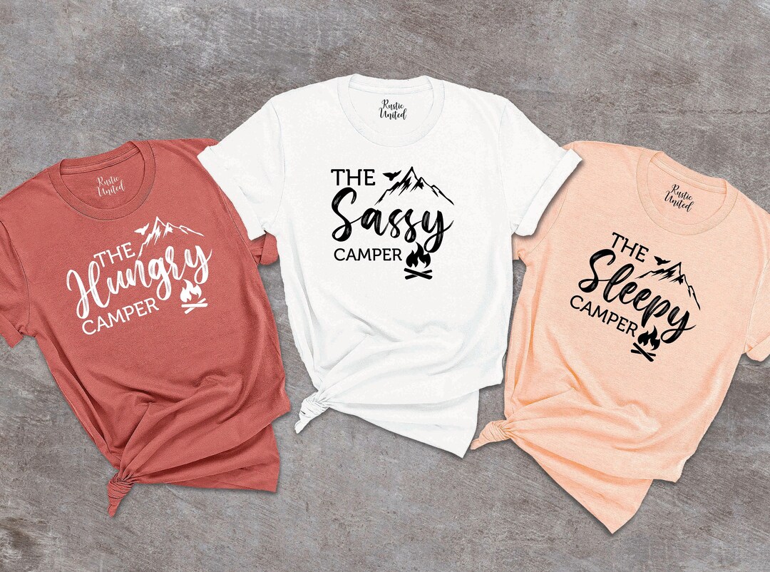 Squatchy Sasquatch T-Shirt - Funny Camping Tee For Men, Women, Kids, Vintage Bigfoot Bear Design