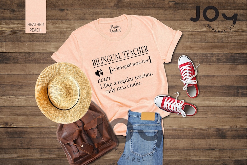Bilingual Teacher, Definition Shirt, Maestra Shirt, Dual Language Teacher, Spanish Teacher Gift, Spanish Language Day Shirt, Mexican Teacher image 6