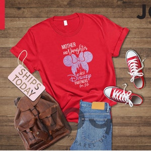 Disney Shirt Women, Mother Daughter Matching Shirt, Best Disney Trip Partners Shirt, Mother's Day Gift, Mama and Me Shirt, Disney Matching imagen 7